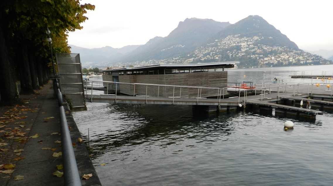 Lido Riva Caccia, Lugano